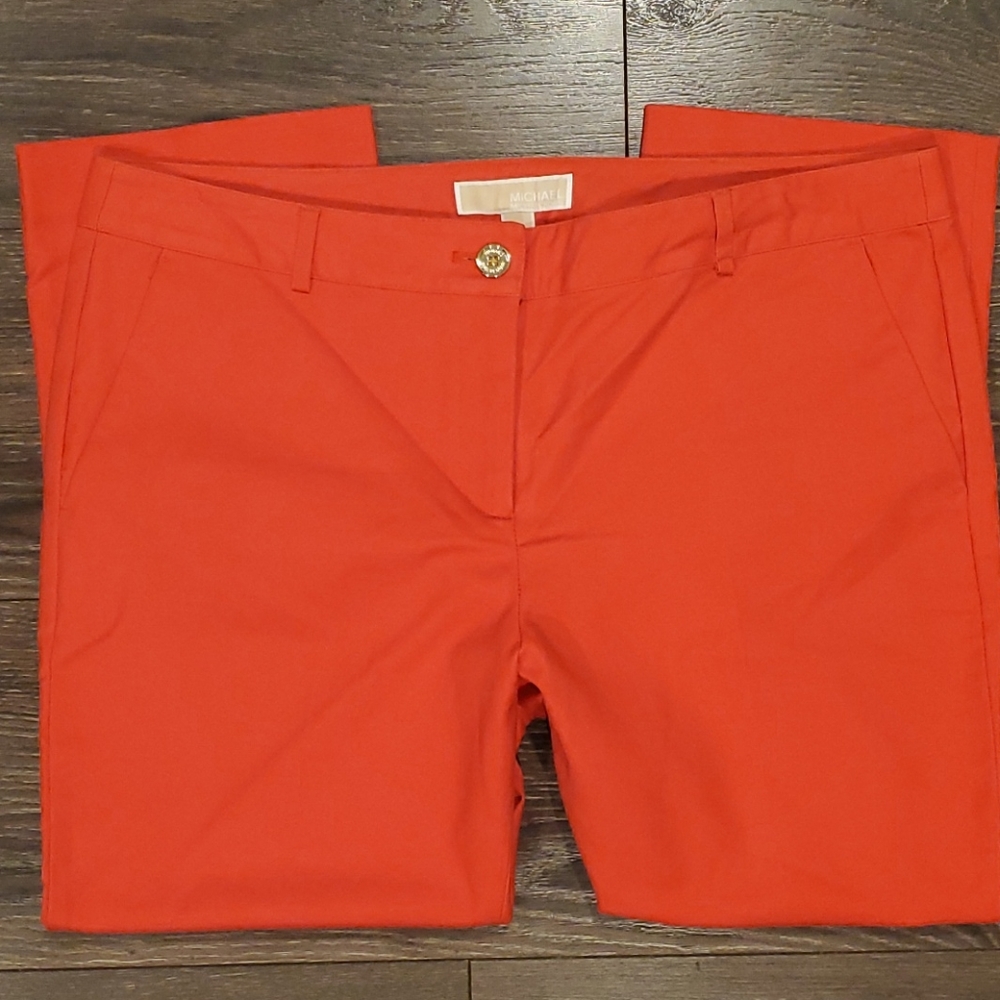 ❤MICHAEL MICHAEL KORS STRAIGHT CROP PANTS 10
